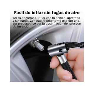 Foto 5 | Bomba Inflable De Pantalla Digital Con Caja De Herramientas Portátil Negro/amarillo