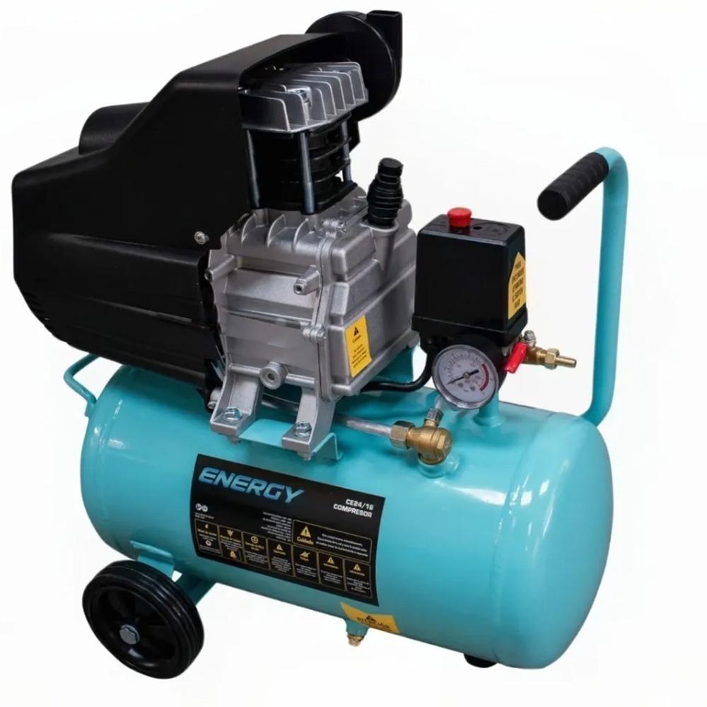 Foto 2 pulgar | Compresor De Aire Electrico 24 Litros 1,450w 2hp 115v Energy