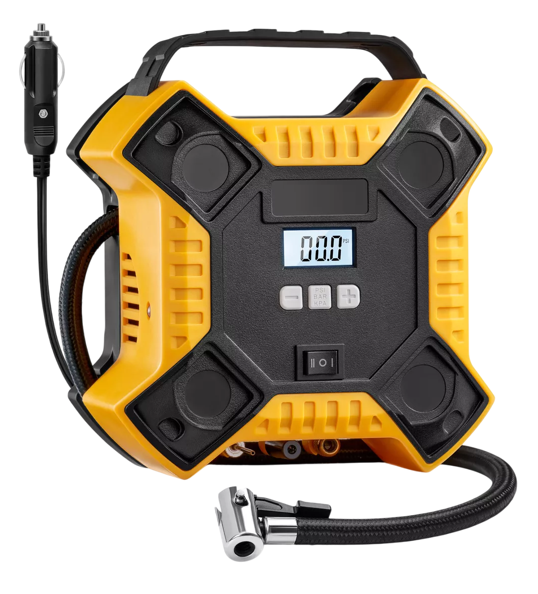 Foto 5 | Compresor De Aire, Llantas Neumaticos 160 Psi Negro/amarillo