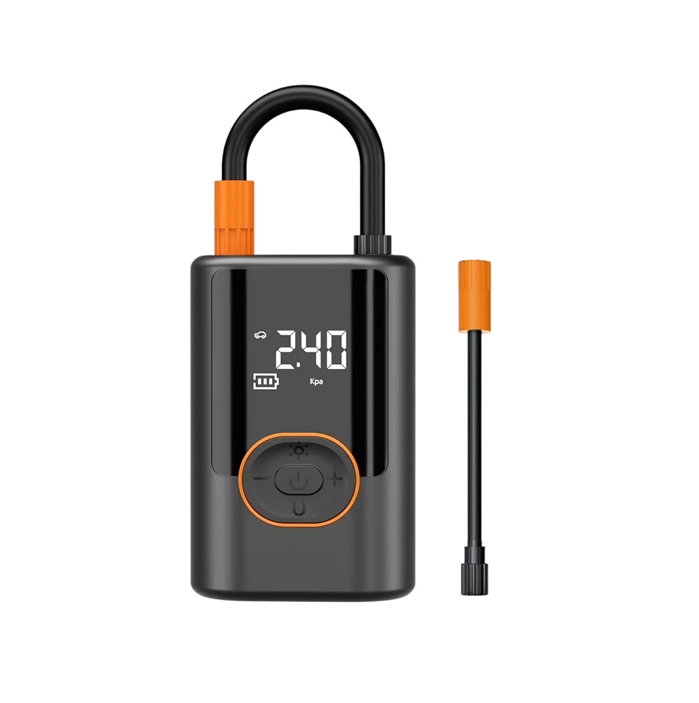 Foto 3 pulgar | Compresor Bomba De Aire Electrica Inflador Llantas Para Carro Negro/naranja