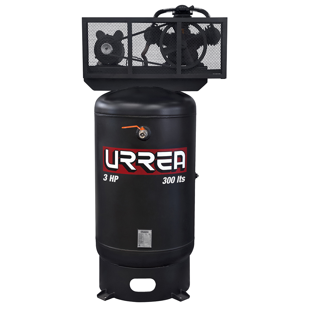 Foto 1 | Compresor De Aire Eléctrico De Banda  Vertical 300 Lt, 3 Hp, 127 V - 220 V Urrea