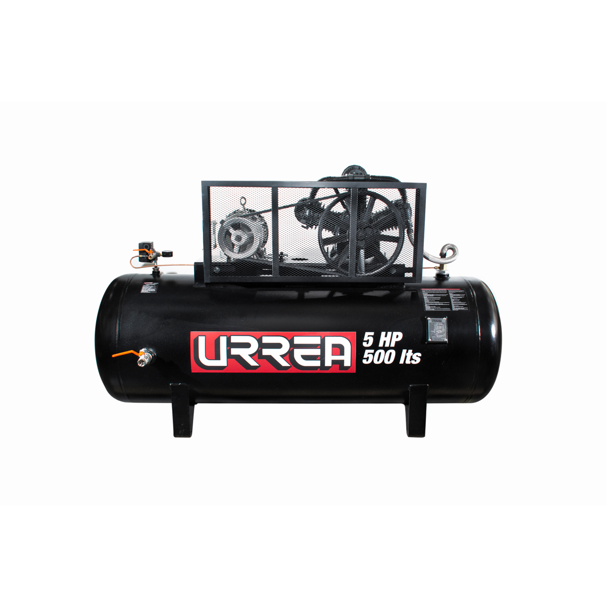 Foto 1 | Compresor De Aire Eléctrico De Banda 500 Lt, 5 Hp, 220 V - 440 V Urrea