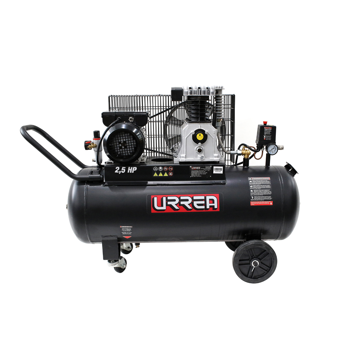Foto 1 | Compresor De Aire Eléctrico Lubricado 100 Lt, 2.5 Hp, 127 V Urrea