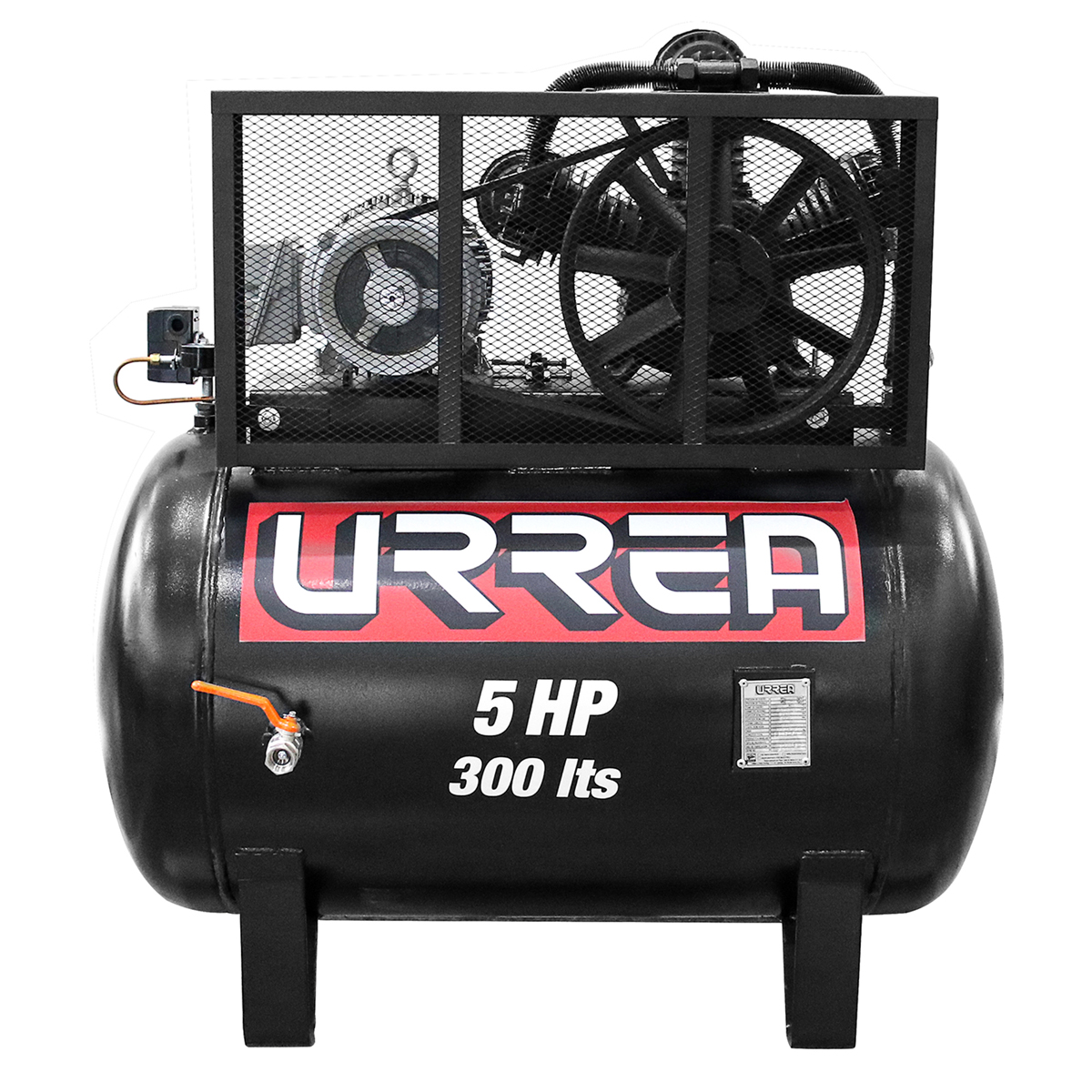 Foto 2 pulgar | Compresor De Aire Eléctrico De Banda 300 Lt, 5 Hp, 220 V - 440 V Urrea