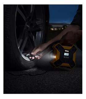 Foto 4 | Compresor De Aire, Llantas Neumáticos 160 Psi, Belug Negro/amarillo