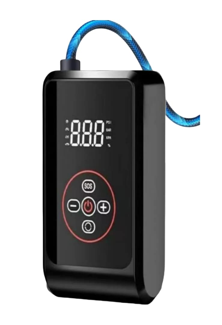Xtellar Mini Compresor De Aire De Alta Capacidad 4000mah Con Diseño Multifuncional Y Portátil Para Autos Y Más $909