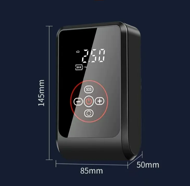 Foto 5 pulgar | Xtellar Mini Compresor De Aire De Alta Capacidad 4000mah Con Diseño Multifuncional Y Portátil Para Autos Y Más