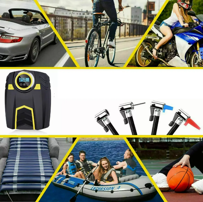 Foto 5 pulgar | Compresor De Aire Portátil Xtellar: Inflador Ultraligero  Rápido Y Multifuncional Para Automóviles  Motos Y Bicicletas