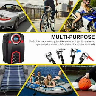 Foto 2 | Compresor De Aire Xtellar Premium Inflador De Llantas Con Lcd Para Autos Y Motocicletas