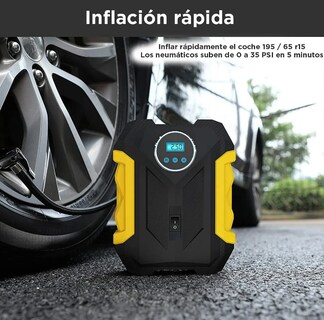 Foto 4 | Xtellar Inflador De Neumáticos Portátil Premium De 12v