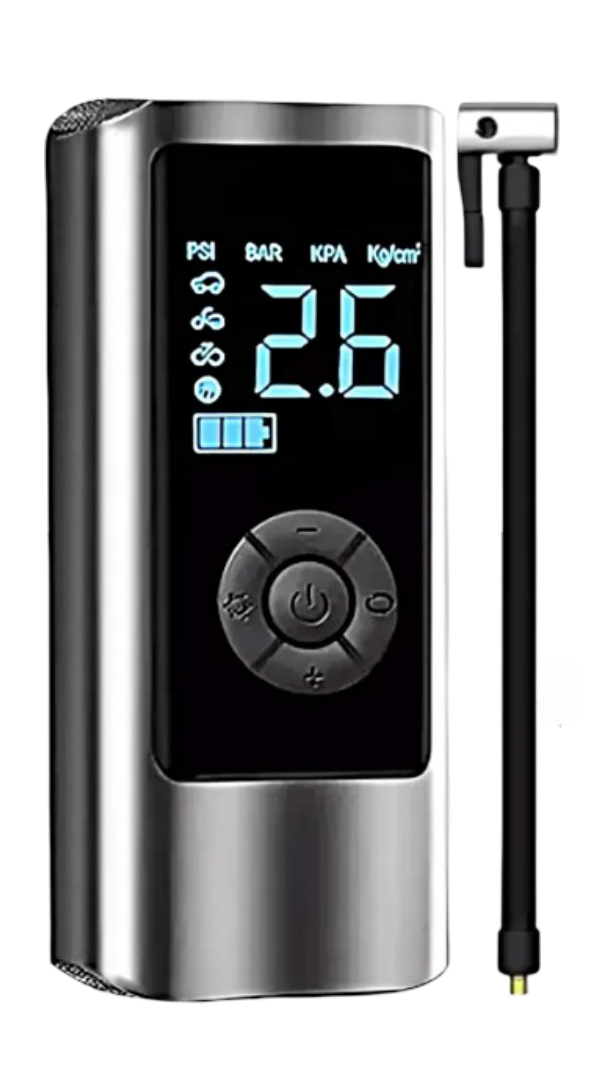Foto 2 pulgar | Inflador Portátil Xtellar  Bomba De Aire Eléctrica Con Pantalla Lcd Y Luces Led Para Coche moto Y Bicicleta