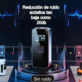 Foto 3 | Inflador De Llantas Eléctrico Portátil Xtellar Con Pantalla Led Y Cierre Automático 150 Psi