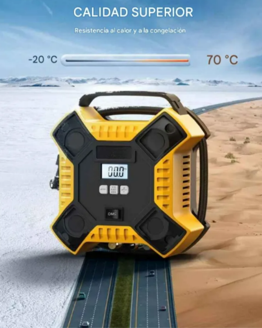 Foto 2 | Xtellar Compresor De Aire Premium 160 Psi - Inflador Llantas  Bomba Aire - Perfecto Para Autos  Bicicletas Y Motociclet
