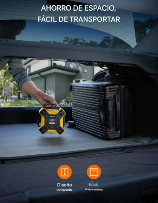 Foto 3 | Xtellar Compresor De Aire Premium 160 Psi - Inflador Llantas  Bomba Aire - Perfecto Para Autos  Bicicletas Y Motociclet