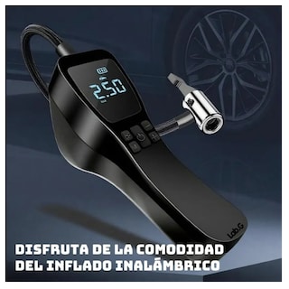 Foto 5 | Compresor De Aire Portátil Para Auto Y Motocicleta 150psi Lab.g Negro