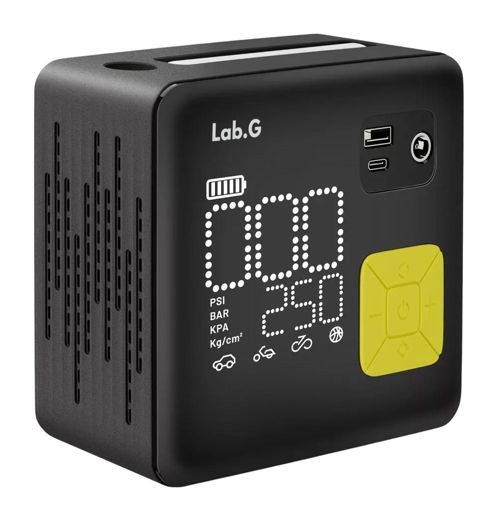 Inflador De Neumático Portátil De 150 Psi Compresores De Aire Negro/amarillo $519