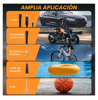 Foto 5 | Inflador De Neumático Belug Portátil De 150 Psi Compresores De Aire Negro/amarillo