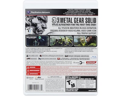 Foto 2 | Metal Gear Solid Hd Collection para Ps3