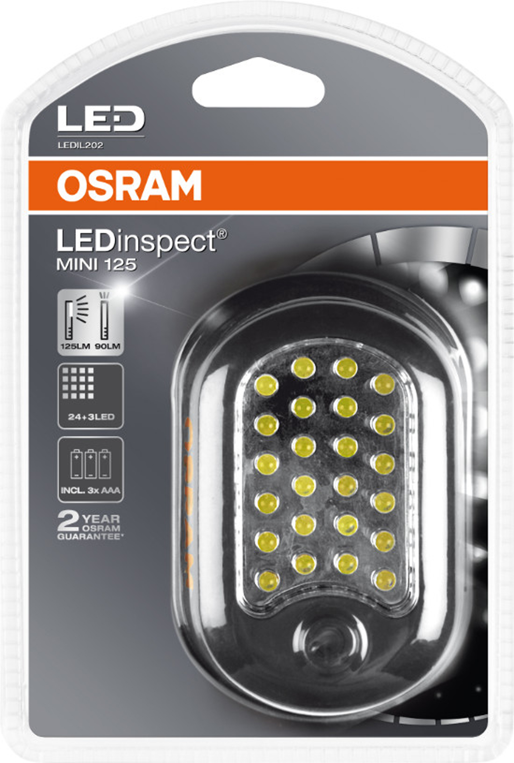 Foto 3 pulgar | Lampara de Inspeccion Osram Ledil202