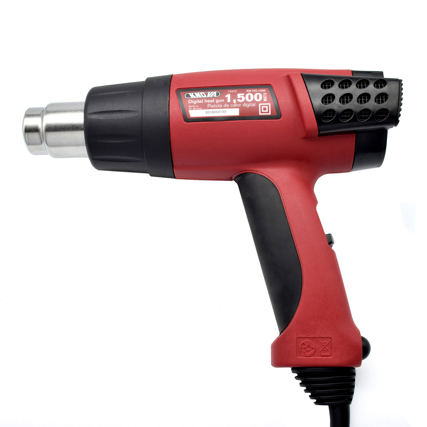 Foto 5 pulgar | Pistola de Calor Digital Knova KN HG-1500 1500w