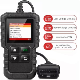 Foto 2 | Escáner Automotriz Lector de Fallas Eo Safe Imports Esi-6601 Negro