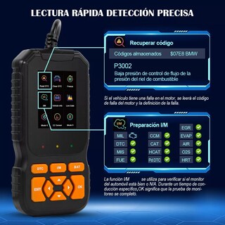 Foto 3 | Scanner Profesional Para Auto 35901 Códigos Avería Eo Safe Imports Esi-13656 Negro