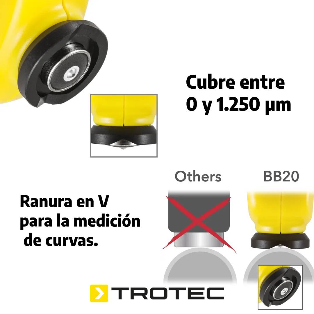 Foto 3 pulgar | Medidor De Espesor De Capas De Pintura Automotriz  Y Otros Recubrimientos Trotec