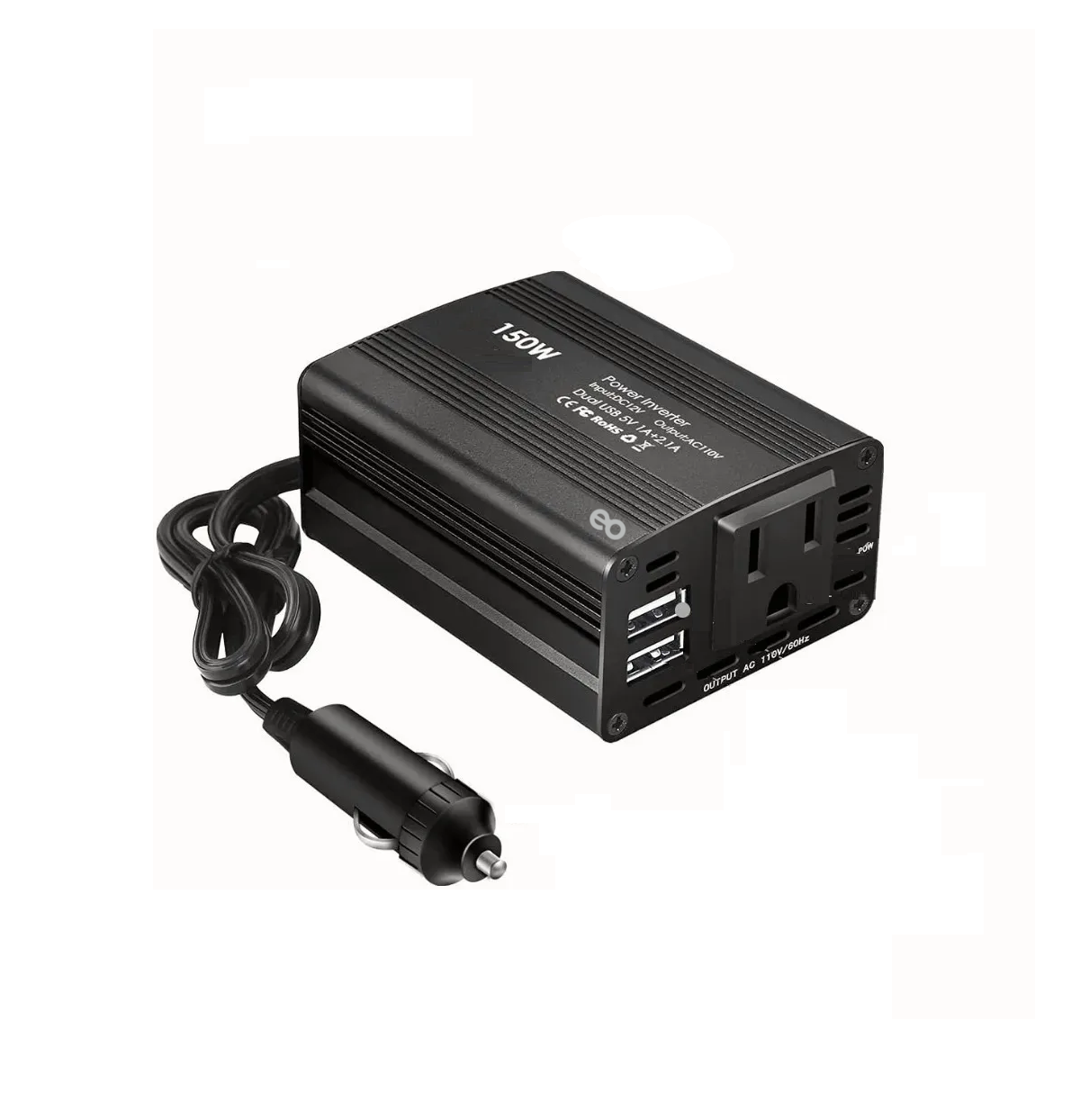 Foto 2 pulgar | Inversor De Alta Potencia Para Coche De 150 W Eo Safe Imports Esi-549-1 Negro