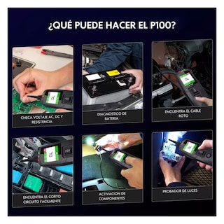 Foto 3 | Probador De Circuitos Automotrices Diagnostico Eo Safe Imports Esi-11358-1 Negro