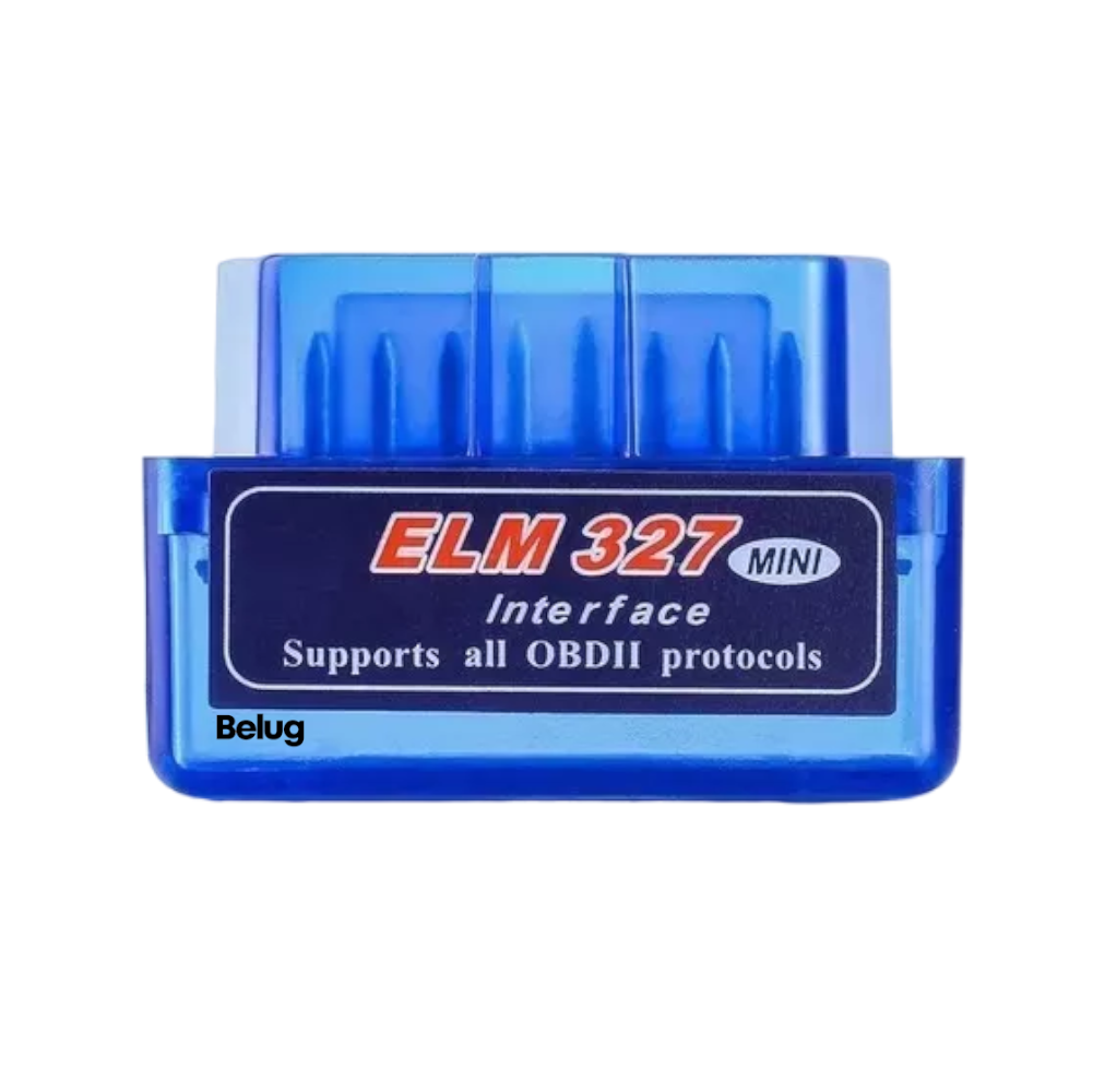Escáner De Coche Mini Conexión Bluetooth Elm327 Azul Belug