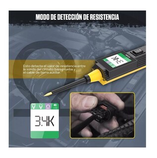 Foto 4 | Probador De Circuito Automotriz Lab.g Negro 6-30v