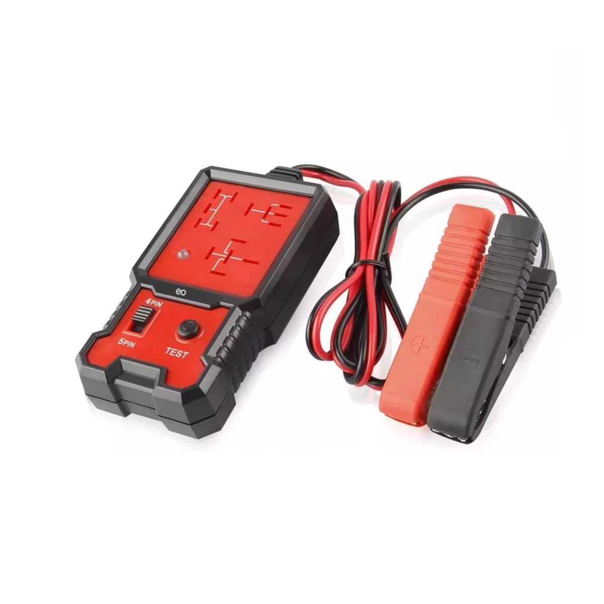 Foto 2 | Comprobador De Batería Coche, Probadores Voltaje 12v Eo Safe Imports Esi-13660-1 Rojo