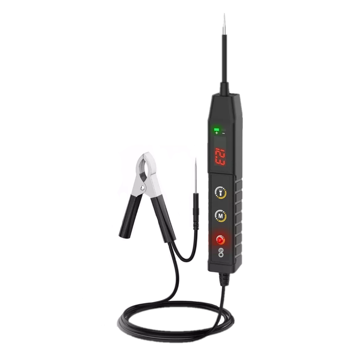 Probador De Sonda De Circuito Prueba De Voltaje 6-30v Eo Safe Imports Esi-13665-1 Negro
