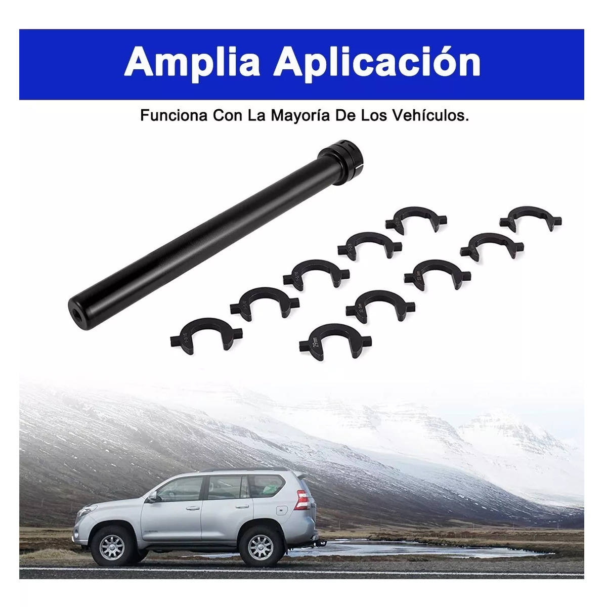 Foto 2 | Llave Bieletero Para Bieleta Dirección Eo Safe Imports Esi-13670-1 Negro