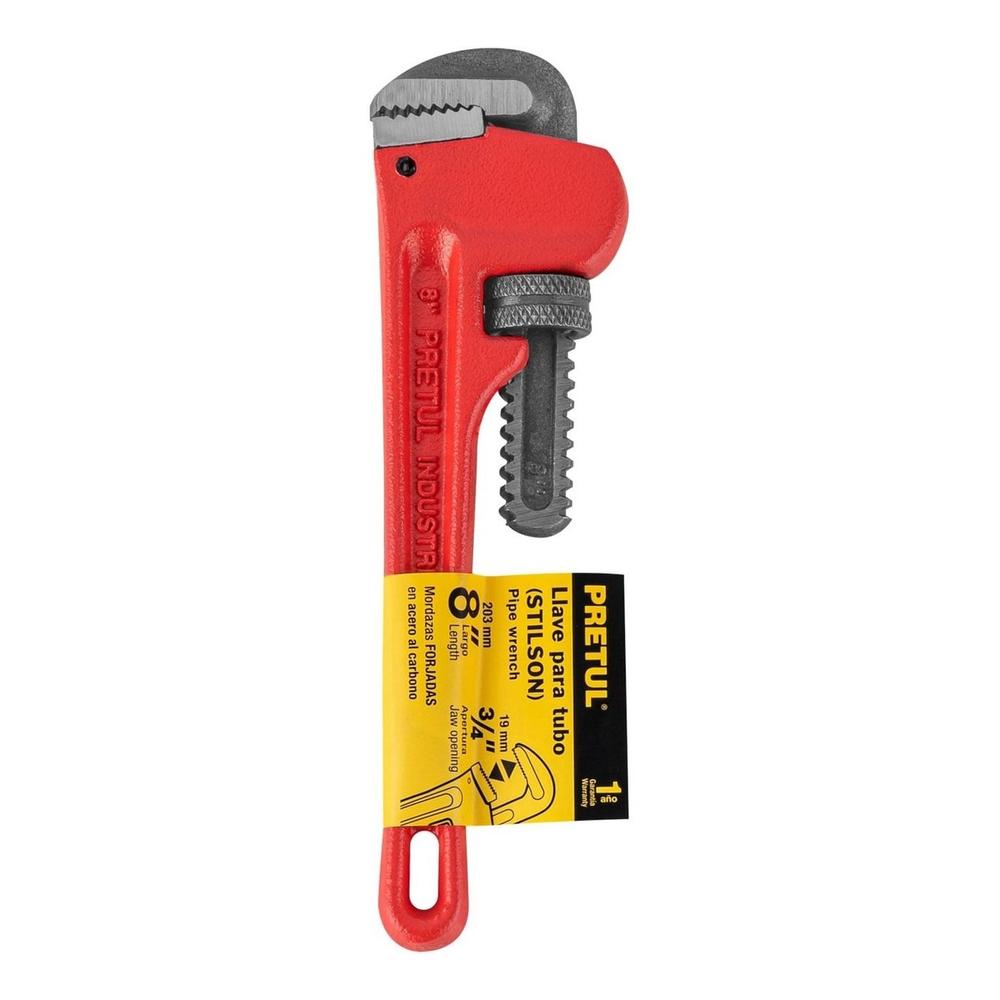 Foto 1 | Llave Para Tubo Stilson De 8 Sti-8p Pretul