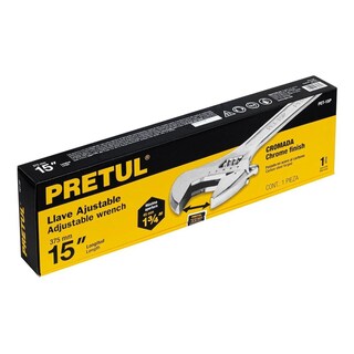 Foto 2 | Llave Ajustable Perica Cromada De 15 Pet-15p Pretul