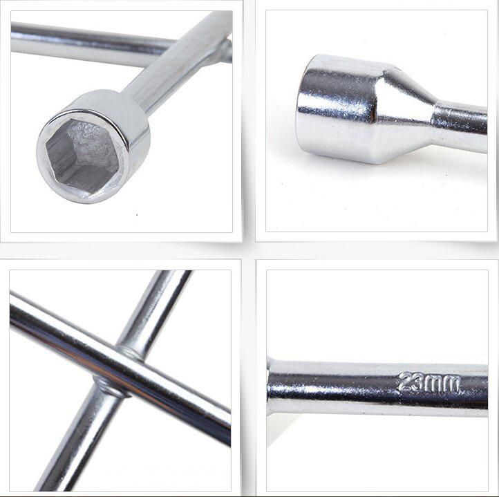 Foto 5 | Llave De Cruz Cruceta U Shop Mexico Acero Galvanizado 14''
