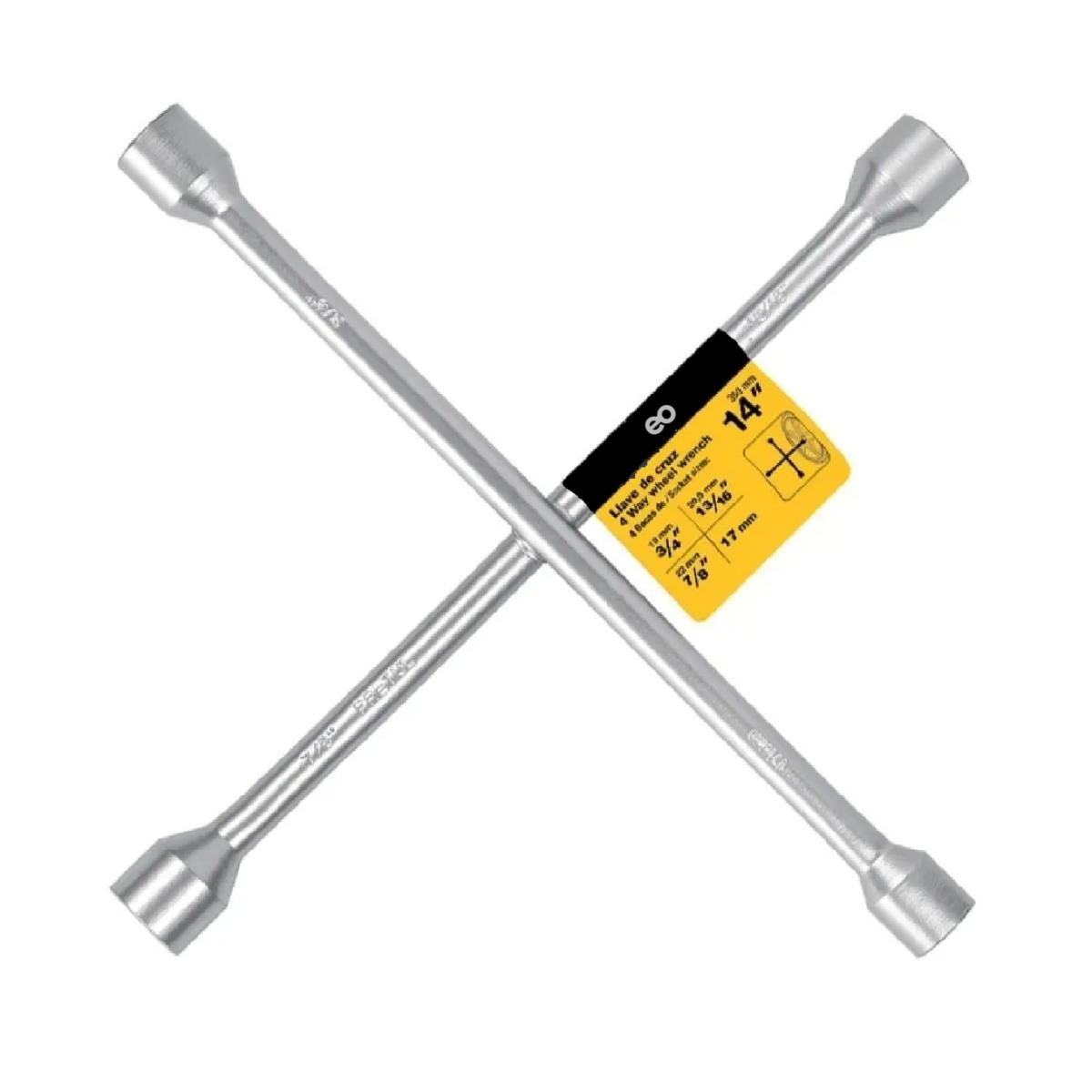 Foto 2 pulgar | Llave De Cruz Para Auto 14 , Cruceta Eo Safe Imports Esi-894-1 Plata