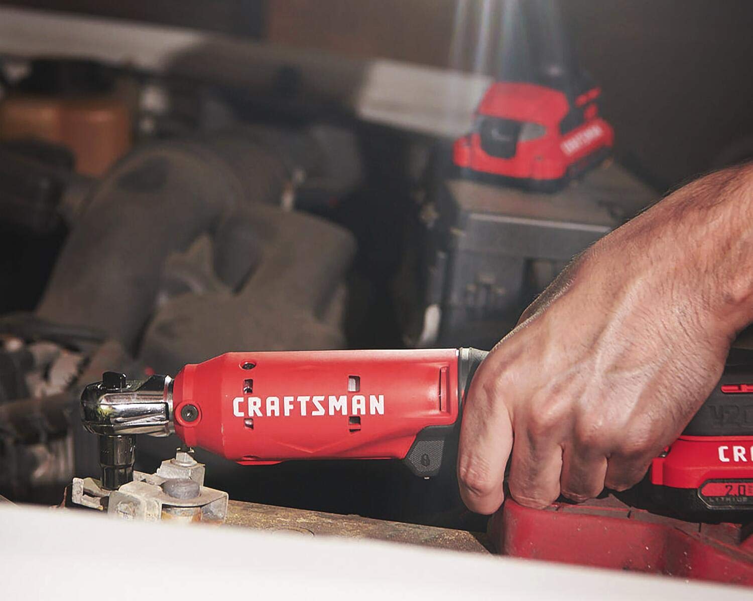 Foto 7 | Llave Trinquete Inalámbrica Craftsman V20 3/8 ''35 Pies-libras - Venta Internacional