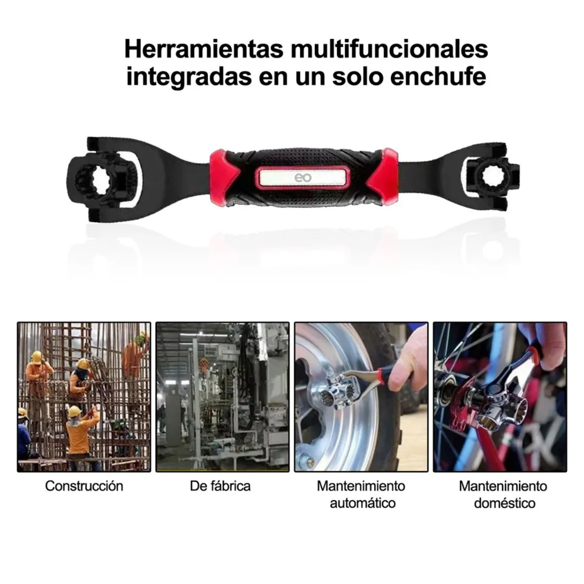 Foto 3 pulgar | Par Llaves De Tuercas Multiuso Con Giro De 360 Grados Eo Safe Imports Esi-18674 Multicolor