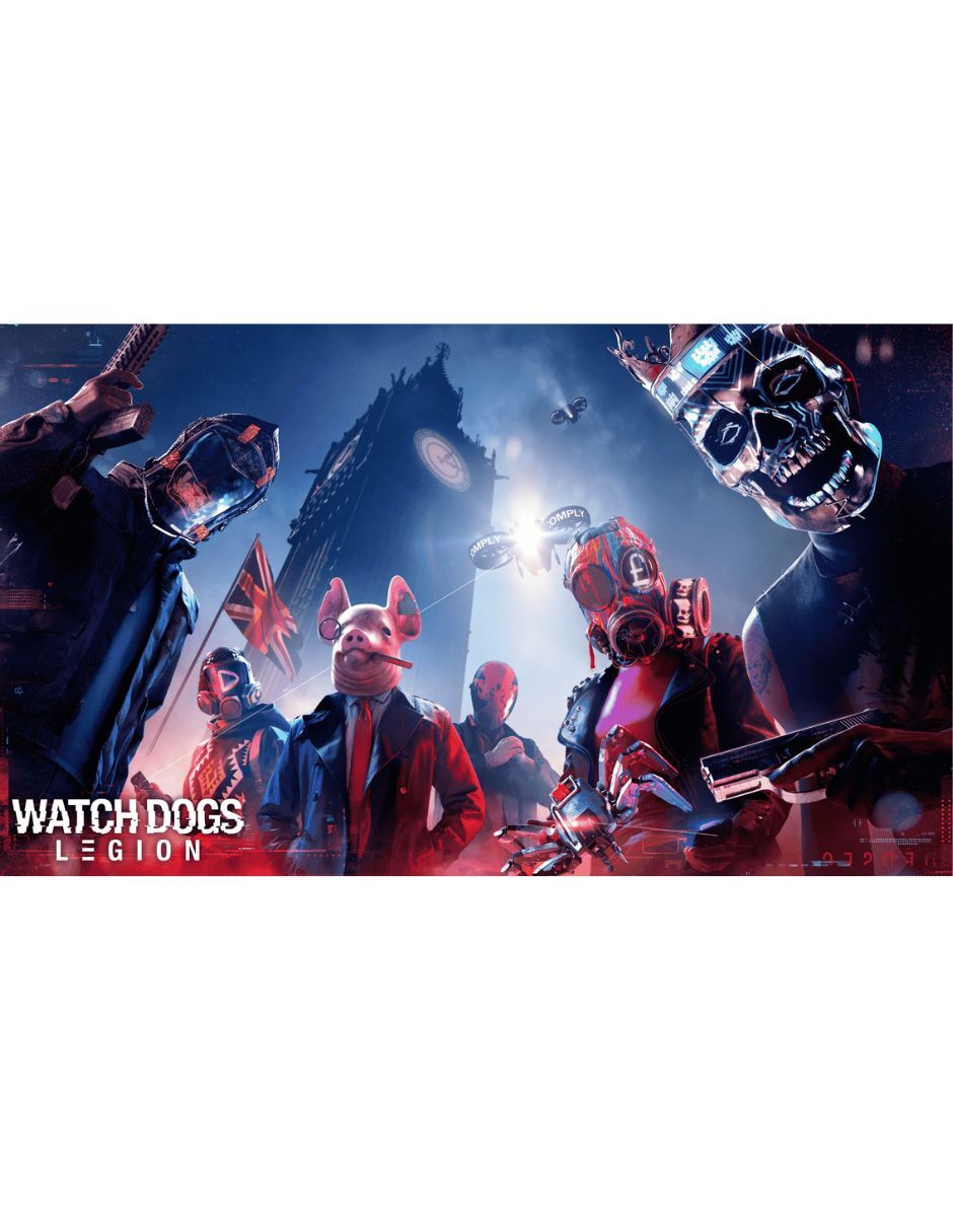 Foto 4 pulgar | Videojuego Watch Dogs Legion para PS4