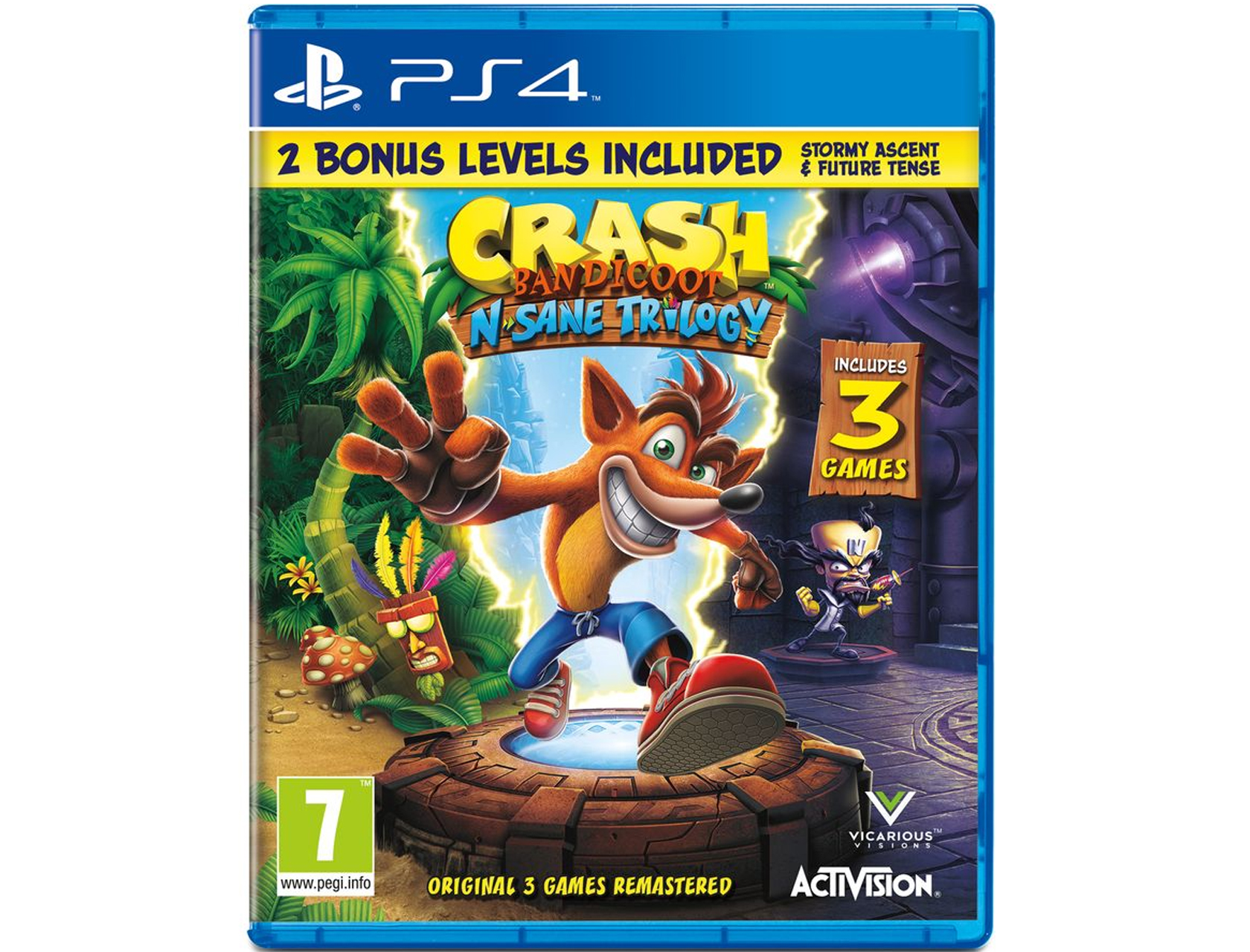 Foto 2 pulgar | Crash Bandicoot N-sane Trilogy para Ps4