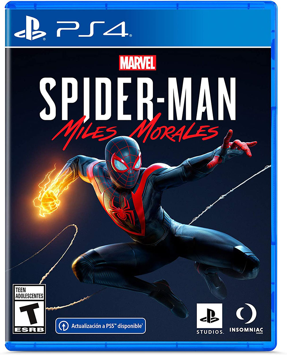 Foto 2 pulgar | Marvel’s Spider Man: Miles Morales color Playstation 4