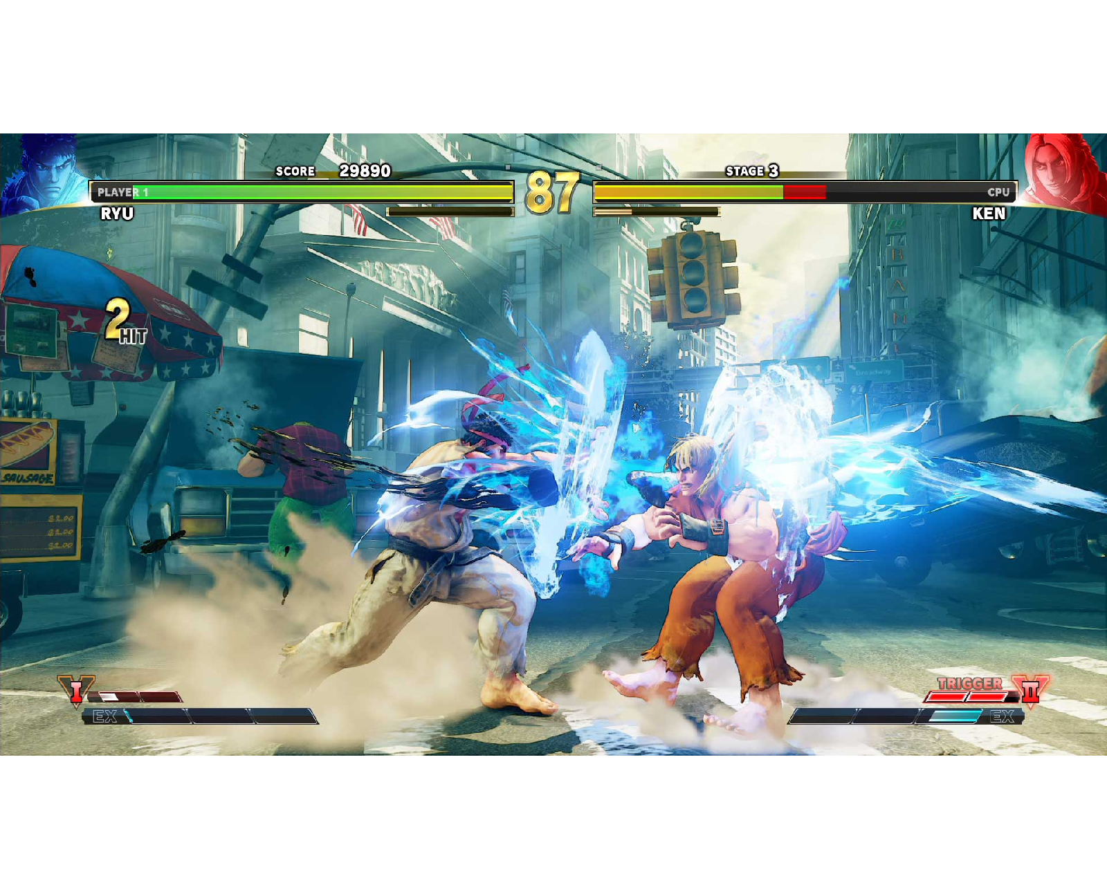 Foto 4 pulgar | Juego Street Fighter V para Ps4