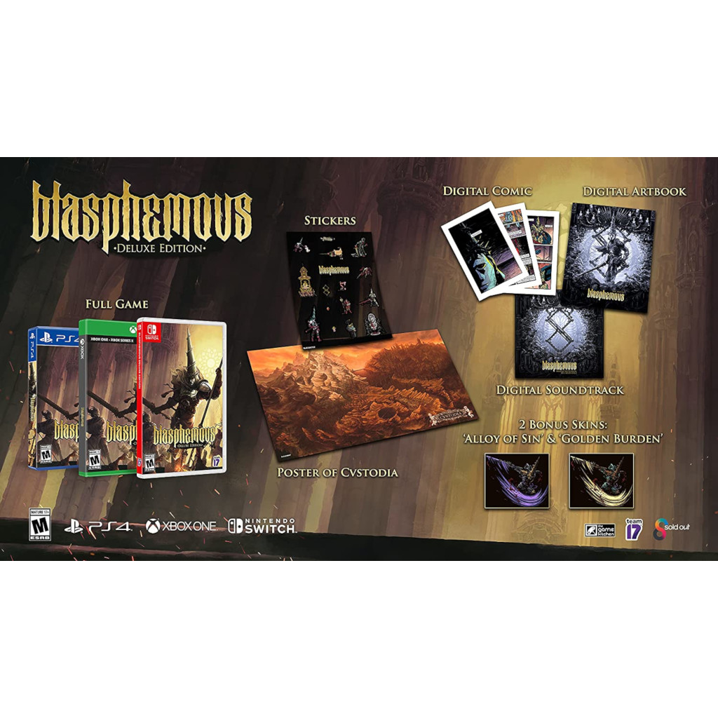 Foto 3 pulgar | Blasphemous Deluxe Edition para Ps4