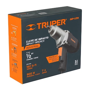 Foto 2 | Llave de Impacto Truper IMP-1/2N color Gris 1/2 Pulgada 900 W