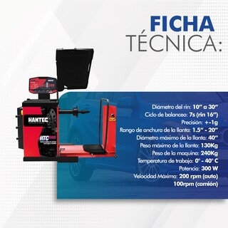 Foto 7 | Balanceadora de Llantas para Camión y Autobuses