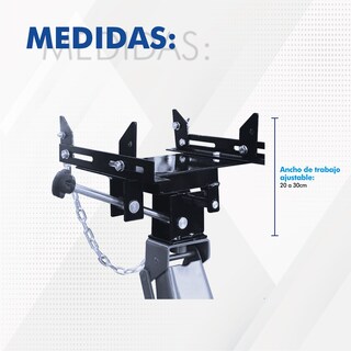 Foto 4 | Gato Hidráulico Adaptador Transmisiones 500 Kg