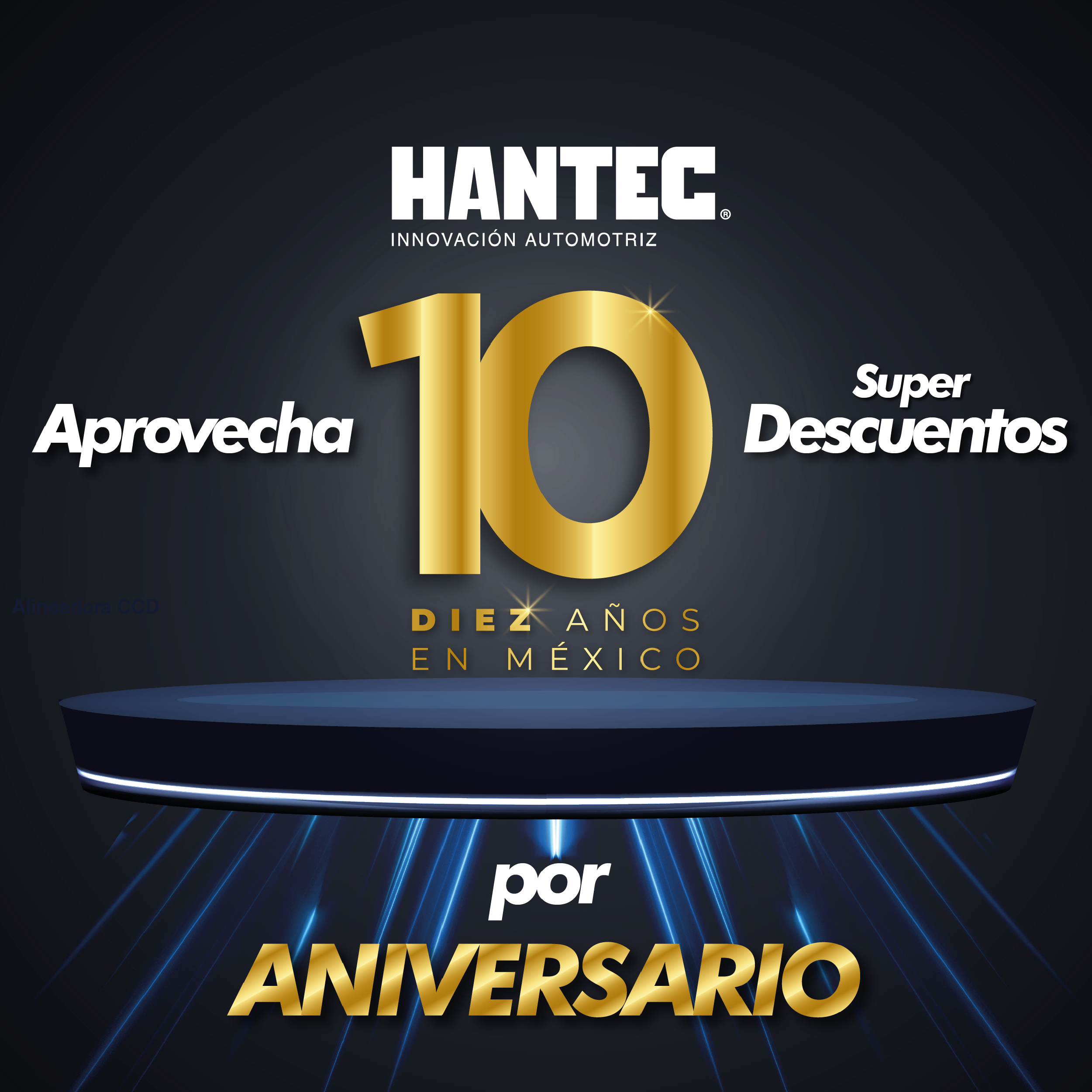 Foto 4 | Porto Power Hidráulico de 10 Toneladas Hantec color Azul