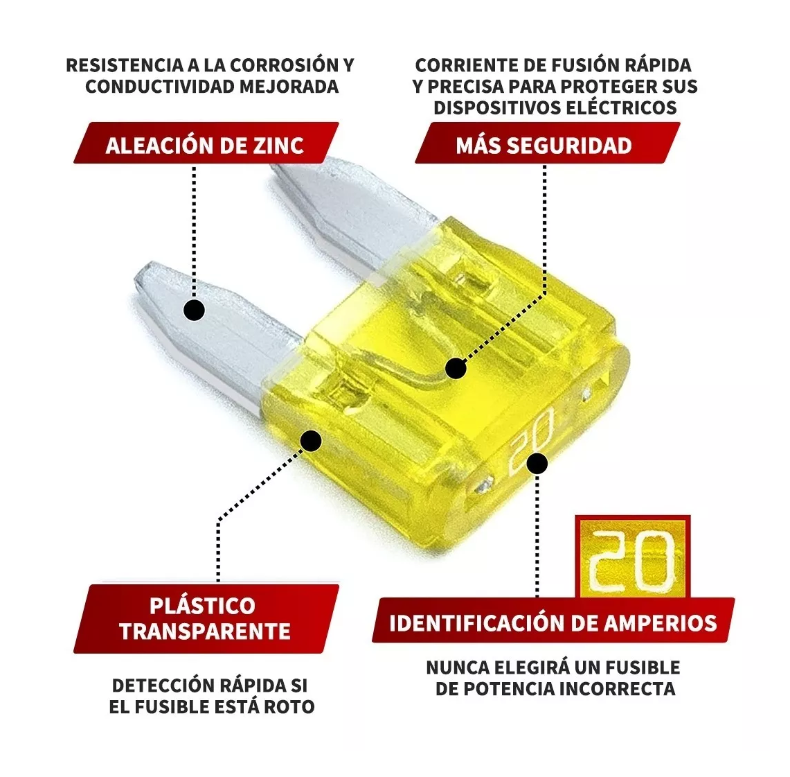 Foto 3 pulgar | Caja de Fusibles para Coche 1000 Piezas